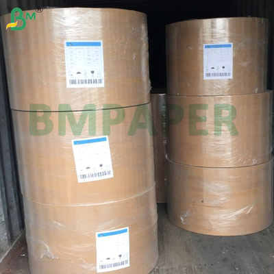 40g 45g 50g Blanco y marrón resistente al agua y la humedad - Resistente a la humedad Papel para hornear Doble - Revestimiento de silicona lateral Embalaje de alimentos Seguro de microondas