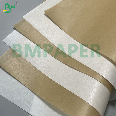 35g 38g Papel de pergamino de silicona resistente a la grasa para papel autoadhesivo