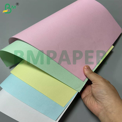 Papel autocopiativo rosa y verde de 60 g/m², 70 g/m², 80 g/m² para recibos, 61 x 86 cm