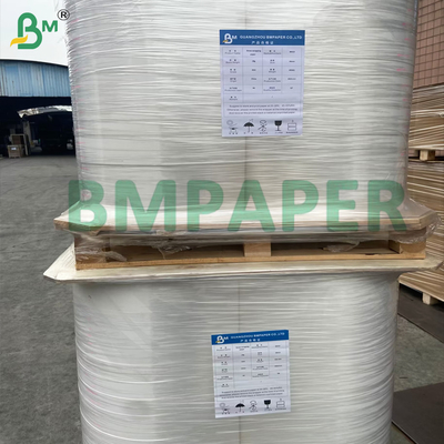 Papel de envoltura blanco de 24 gramos y 28 gramos para envolver individualmente pajitas de papel