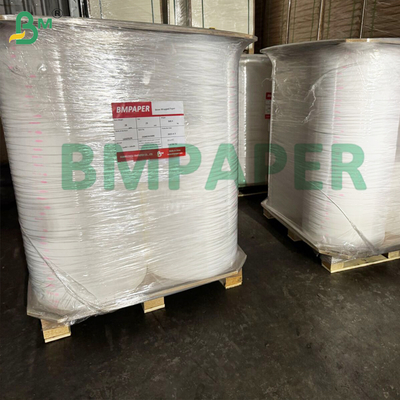 Papel de envoltura blanco de 24 gramos y 28 gramos para envolver individualmente pajitas de papel