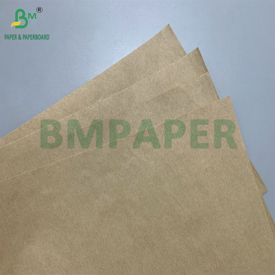 Papel marrón biodegradable de 70 g/m² y 80 g/m² con resistencia a la humedad para etiquetas y mapas