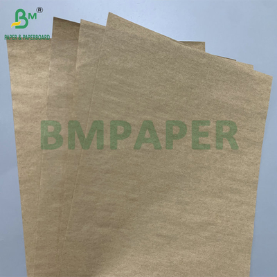 Papel marrón biodegradable de 70 g/m² y 80 g/m² con resistencia a la humedad para etiquetas y mapas