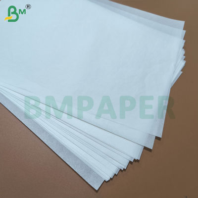 Papel antigrasa puro de 38 g/m² y 50 g/m² blanco y marrón para bolsas de sándwich