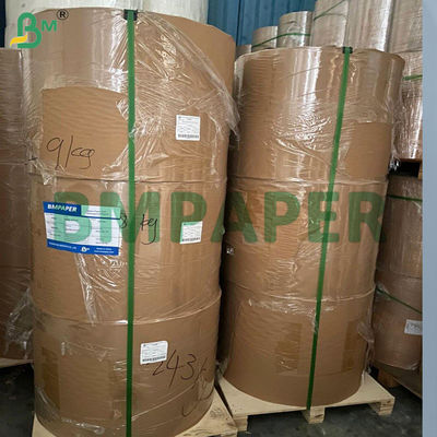 Papel antigrasa puro de 38 g/m² y 50 g/m² blanco y marrón para bolsas de sándwich