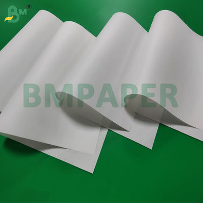 40 gm 60 gm Papel blanco a prueba de aceite para el paquete de embalaje de comida rápida 7 25 x 35 cm
