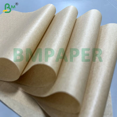 30 gramos 35 gramos Papel de recubrimiento de cera de color marrón seguro para alimentos para hornear 11 x 14 pulgadas