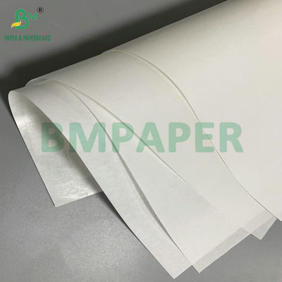 Calidad alimenticia 40gm 50gm Papel de horno de silicona para hornear Blanco a prueba de grasa