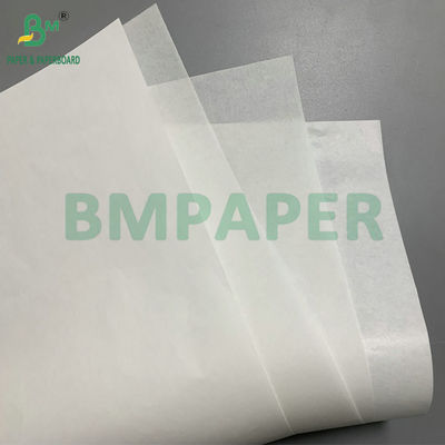 Calidad alimenticia 40gm 50gm Papel de horno de silicona para hornear Blanco a prueba de grasa