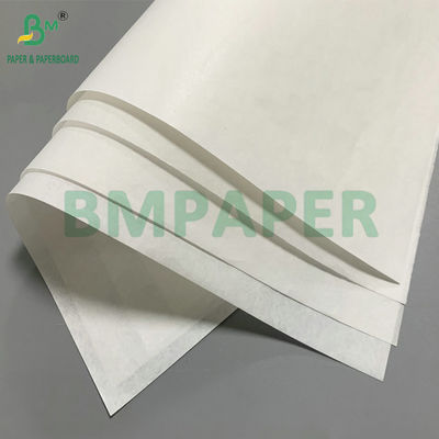 Calidad alimenticia 40gm 50gm Papel de horno de silicona para hornear Blanco a prueba de grasa