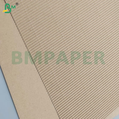 Papel de flauta F blanco de 2 capas, cartón corrugado para embalaje duradero