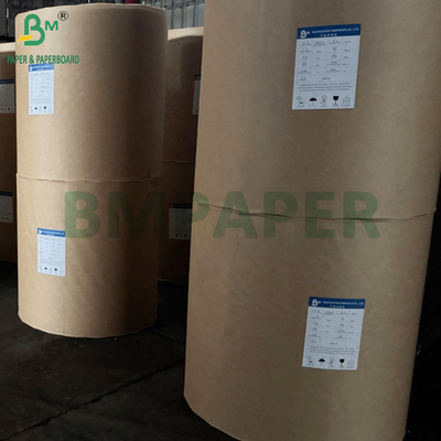 Papel Kraft marrón de 36GSM con excelente resistencia al moho para intercalado de vidrio