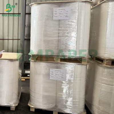 26 grs Rollos de papel blanco de calidad alimentaria para envolver pajitas desechables