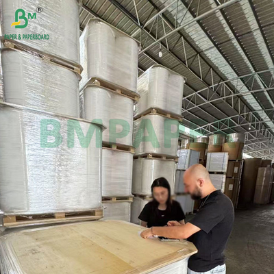 26 grs Rollos de papel blanco de calidad alimentaria para envolver pajitas desechables