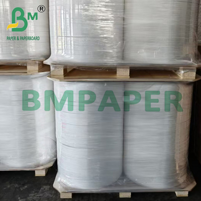 26 g de papel de embalaje de paja blanco puro de grado alimenticio para beber 28/29 mm x 6000 m