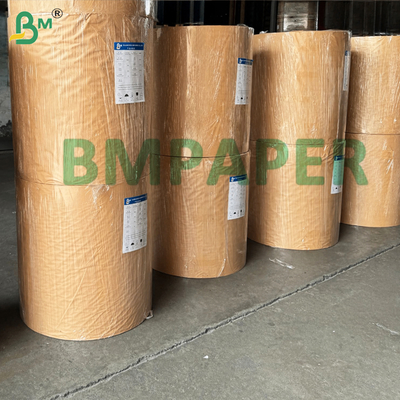 Papel de etiqueta de cerveza de plata metálica de 80 gm 90 gm para botellas y latas de cerveza