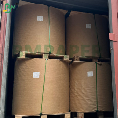Papel revestido con cera semitransparente para embalaje de alimentos sin pegamento