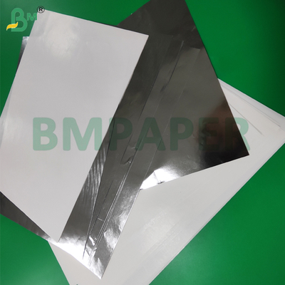 Papel de cerveza metalizado de resistencia húmeda para etiquetas de vinos de alto brillo 600 x 900 mm
