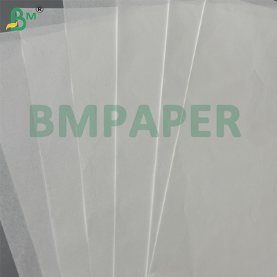 40gm Flexibilidad suave Vidrio blanco papel Kraft entrelazado