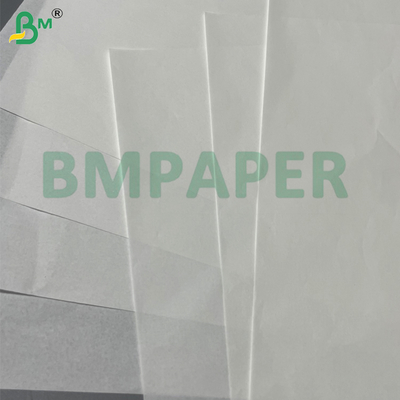 40gm Flexibilidad suave Vidrio blanco papel Kraft entrelazado