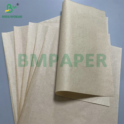Papel de entrelazamiento marrón de alta resistencia de 45 gm a 50 gm para envoltura de vidrio