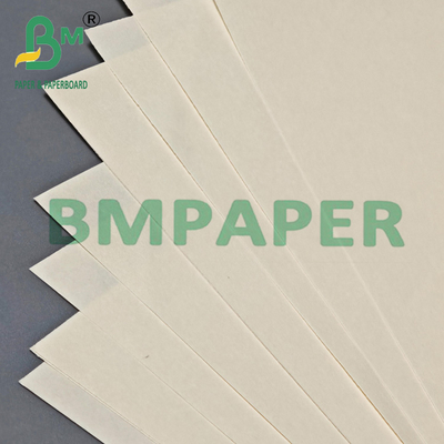 Papel de fijación de color beige compostable 100% de plup de madera para impresión offset