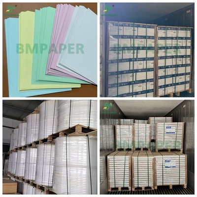 75GSM Papel NCR Autocopiante Papel sin carbono para facturas de ventas continuas