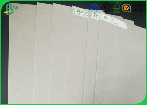 300gsm a 2600gsm suavidad de alta calidad del FSC Grey Chipboard para hacer muebles