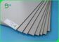 Plancha de papel reciclado de celulosa Certificado FSC Hoja de cartón gris Fabricación de cajas