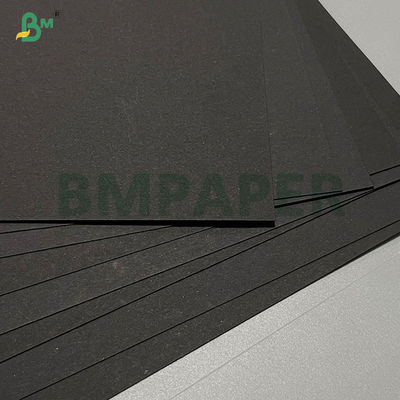 Smooth Virgin Pulp 120gsm Black Paper Sheet For Hang Tag