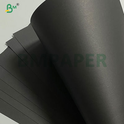 Smooth Virgin Pulp 120gsm Black Paper Sheet For Hang Tag