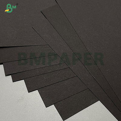 Smooth Virgin Pulp 120gsm Black Paper Sheet For Hang Tag