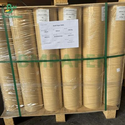 Papel Kraft acanalado de alta resistencia a la tracción de 60 g y 70 g para embalaje de alta gama