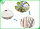 Papel de paja natural biodegradable flexible de 60gsm 120gsm para la paja disponible