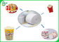 Eco - rollo cubierto PE biodegradable amistoso del papel de categoría alimenticia de 180gsm 200gsm 230gsm para la fiambrera