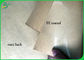 Papel de papel revestido lateral del rollo/120g 90g 50g Kraft de la categoría alimenticia del FDA uno PE para el paquete de la comida