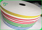 tinta segura Straw Paper Roll Fully Compostable imprimible 60gsm de la comida de 14m m 15m m
