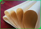 Papel impermeable a la grasa de Brown Kraft de la categoría alimenticia con el PE cubierto para hacer las bolsas de papel