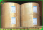 Papel el 14MM blanco del FDA 120G el 13.5MM Kraft para la paja biodegradable del papel de categoría alimenticia