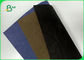Papel lavable coloreado fibra de la yarda 0.3m m 0.55m m Kraft de MOQ 1 para el diseño del bolso