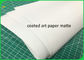 Papel de etiqueta brillante cubierto C2S de Matt 150g 170g 180g del papel de arte el alto arrolla