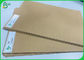 200g - papel natural del paquete de la comida de la calle del arte de Brown Kraft del tablero sin blanquear de 400g