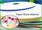 Material 15m m de papel blanco 60g 120g de la paja del papel de Kraft del pequeño balanceo 13.5m m 14m m