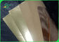 rollo lavable libre del papel de Kraft de la arruga blanca marrón del color oro de 0.55m m para los bolsos