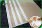 Una hoja blanca sólida lateral 32 X 40inches del papel de Kraft de la parte negativa para la caja de empaquetado