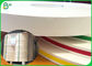 rollo colorido de papel blanco Slitted Straw Wrapping Paper 28G de 60G 120G Kraft