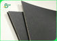 Pulpa reciclable 250gsm - tablero de papel negro lateral 800gsm uno para el calendario