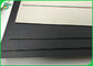 Papel gris de la cartulina de la caja del material 1.5m m de la paja negra 2m m gruesa rígida de la arcilla
