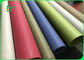 Papel lavable Rolls de Kraft Tex del color durable para las bolsas de papel de la moda de DIY