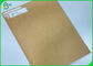 Unbleach Brown colorea el papel puro del trazador de líneas del arte del tablero 135g 200g de Kraft para empaquetar